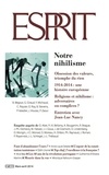  Collectif - Esprit mars-avril 2014 - Notre nihilisme.