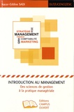 Nacer-Eddine Sadi - Introduction au management - Des sciences de gestion à la pratique managériale.
