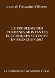 Anne de Tyssandier d'Escous - Le problème des colonnes montantes électriques vétustes en France en 2017.