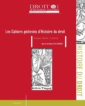Eric Gojosso - Les Cahiers poitevins d'Histoire du droit N° 4 : .