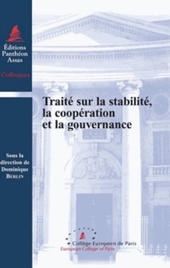 Dominique Berlin - Traité sur la stabilité, la coopération et la gouvernance.