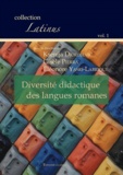 Ksenija Djordjevic et Gisèle Pierra - Diversité didactique des langues romanes.
