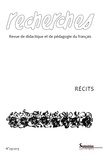  PU du Septentrion - Recherches N° 59, 2e semestre 2013 : Récits.