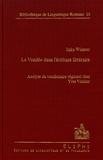 Inka Wissner - La Vendée dans l'écriture littéraire - Analyse du vocabulaire régional chez Yves Viollier.