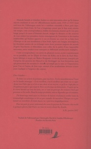 Correspondance (1939-1975) suivie d'écrits croisés