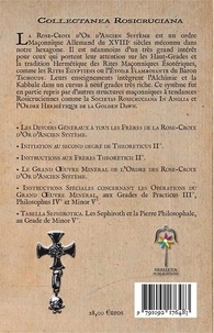 Documents Hermétiques des Rose-Croix d'Or d'Ancien Système