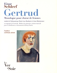 Einar Schleef - Gertrud - Monologue pour choeur de femmes. 1 CD audio