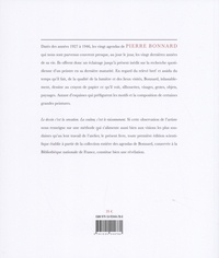 Pierre Bonnard au fil des jours. Agendas 1927-1946
