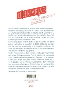 Libertarias. Femmes anarchistes espagnoles