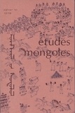  Cems - Etudes mongoles & sibériennes N° 10, 1979 : .