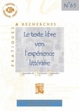  ICEM-Pédagogie Freinet - Le texte libre vers l'expérience littéraire.