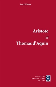 Léo Elders - Aristote et Thomas d'Aquin.