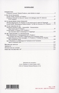 Slavica Occitania N° 47/2018 Le cosmisme russe. Volume 2, Nikolaï Fiodorov