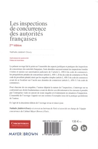 Les inspections de concurrence des autorités françaises 2e édition