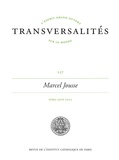 Camille Riquier - Transversalités N° 157, avril-juin 2021 : Marcel Jousse.