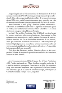 La grande histoire des Francais après l'Occupation. Tome 12, Pour en finir avec Vichy - Partie 2, Les racines des passions, 1940-1941