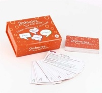 Raphaëlle de Foucauld - 2 minutes... mon amour ! - Le jeu qui oxygène votre couple. Un jeu de 52 cartes facile, simple et positif dédié à votre couple.