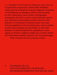 Balval Ekel - Comme un trou lumineux dans le trottoir - Pourquoi je lis "Les fantômes du chapelier" de G. Simenon.