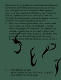 Ludovic Villard - Pourquoi je lis "Septentrion" de Louis Calaferte - Il est cinq heures dans un monde civilisé.