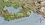  3D Map - Carte en relief des massifs de Provence - 1/310 000.
