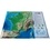  3D Map - Carte en relief de la France physique et des fonds marins.