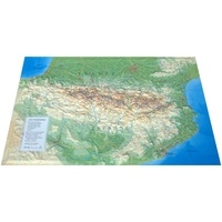  3Dmap - Carte en relief des Pyrénées - 1/800 000.