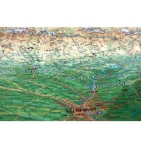 Carte en relief des Pyrénées. 1/800 000