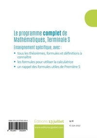 Maths Tle S. Synthèse de cours et livret de formule