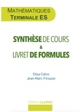 Elisa Calvo et Jean-Marc Fitoussi - Mathématiques Tle ES - Synthèse de cours & livret de formules.