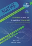 Elisa Calvo et Jean-Marc Fitoussi - Maths Tle option mathématiques expertes - Synthèse de cours & livret de formules.