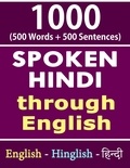  Gokila Agurchand - 1000 Hindi Words &amp; Sentences - Spoken Hindi Through English.