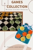  Teenie Crochets - Checkers and Tick-Tack-Tie - Written Crochet Patterns.