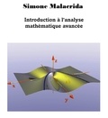  Simone Malacrida - Introduction à l'analyse mathématique avancée.