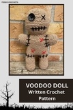  Teenie Crochets - Voodoo Doll - Written Crochet Pattern.