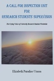  Elizabeth Paradiso Urassa - A Call for Inspection Unit for Research Students' Supervision.