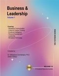  Zaheer Siddiqui et  Dr. Sathyapriya Govindarajulu - Business &amp; Leadership: Vol 1.