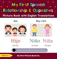  Valeria S. - My First Spanish Relationships &amp; Opposites Picture Book with English Translations - Teach &amp; Learn Basic Spanish words for Children, #11.
