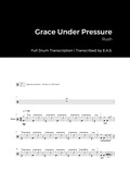  Evan Aria Serenity - Rush - Grace Under Pressure - Full Album Drum Transcriptions.