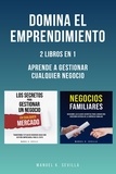  Manuel K. Sevilla - Domina El Emprendimiento: 2 Libros En 1: Aprende A Gestionar Cualquier Negocio.