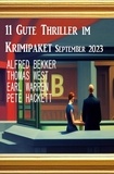  Alfred Bekker et  Earl Warren - 11 Gute Thriller im Krimipaket September 2023.