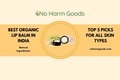  Noharmgoods - Organic Lip Balm India: The Best Natural Lip Balms for Soft, Supple Lips.
