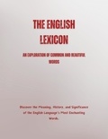  Saiful Alam - The English Lexicon: An Exploration of Common and Beautiful Words.