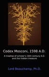  Lord Beauchamp, Ph.D. - Codex Mosconi, 1598 A.D..