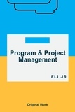  Eli Jr - Program &amp; Project Mangement.