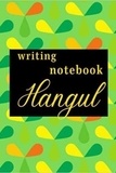  Anonyme - Hangul writing notebook.