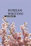  Anonyme - Korean writing notebook.