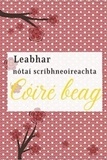  Anonyme - Leabhar nótaí scríbhneoireachta Cóiré beag.