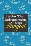  Anonyme - Leabhar nótaí scríbhneoireachta beaga Hangeul.