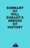  Everest Media - Summary of Will Durant's Heroes of History.