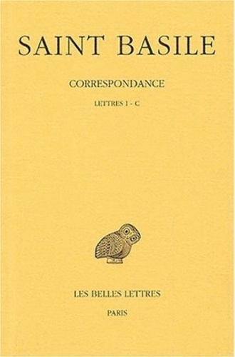  Basile saint - Correspondance - Tome 1, Lettres I-C.